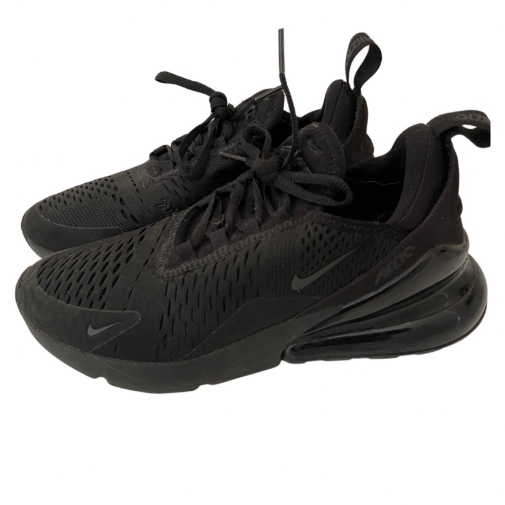 NIKE AIR MAX 270 BLACK//BLACK WOMENS  SIZE 7